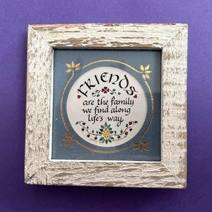 “Friends” framed print